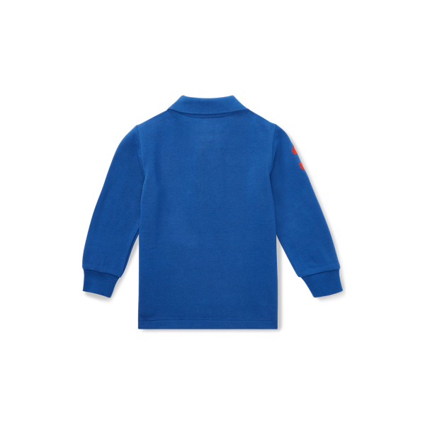 Big Pony Long Sleeve Polo Shirt for Baby Boy Ralph Lauren PK