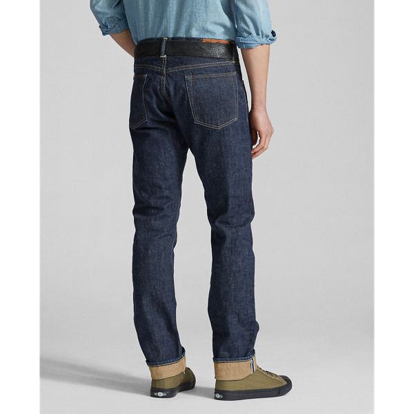 RRL Slim Fit Once-Washed Selvedge Jean 5