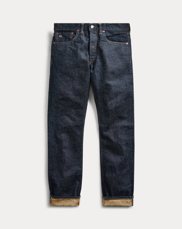 Slim Fit Once-Washed Selvedge Jean