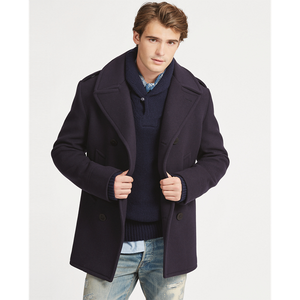 Polo Wool-Bend-Melton Peacoat Polo Ralph Lauren 1