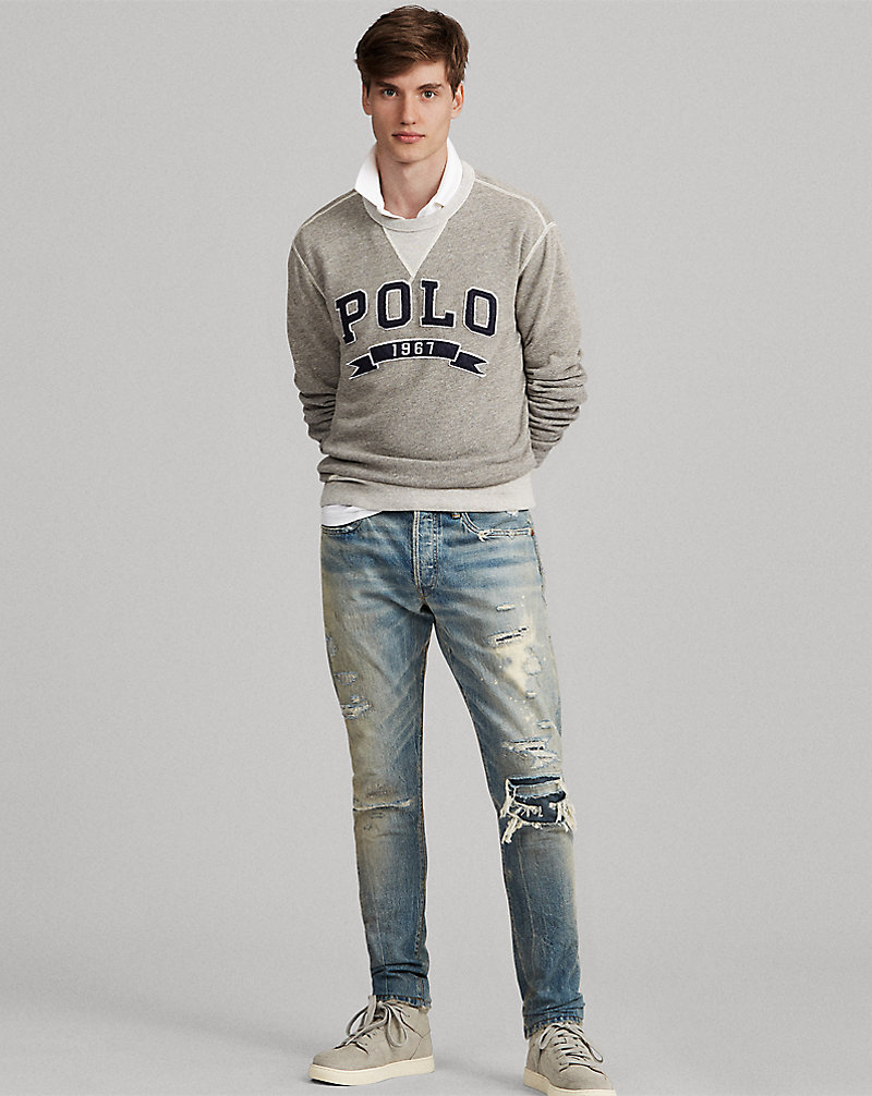 Cotton-Blend-Fleece Sweatshirt Polo Ralph Lauren 1