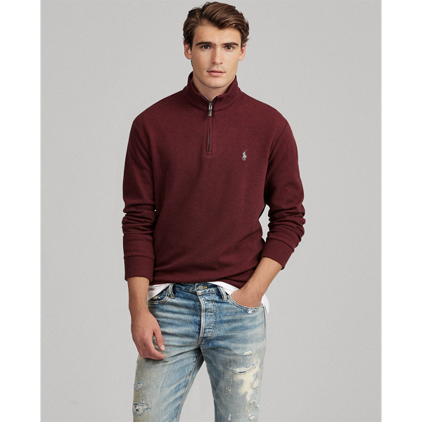 Double-Knitted Half-Zip Pullover Polo Ralph Lauren 1