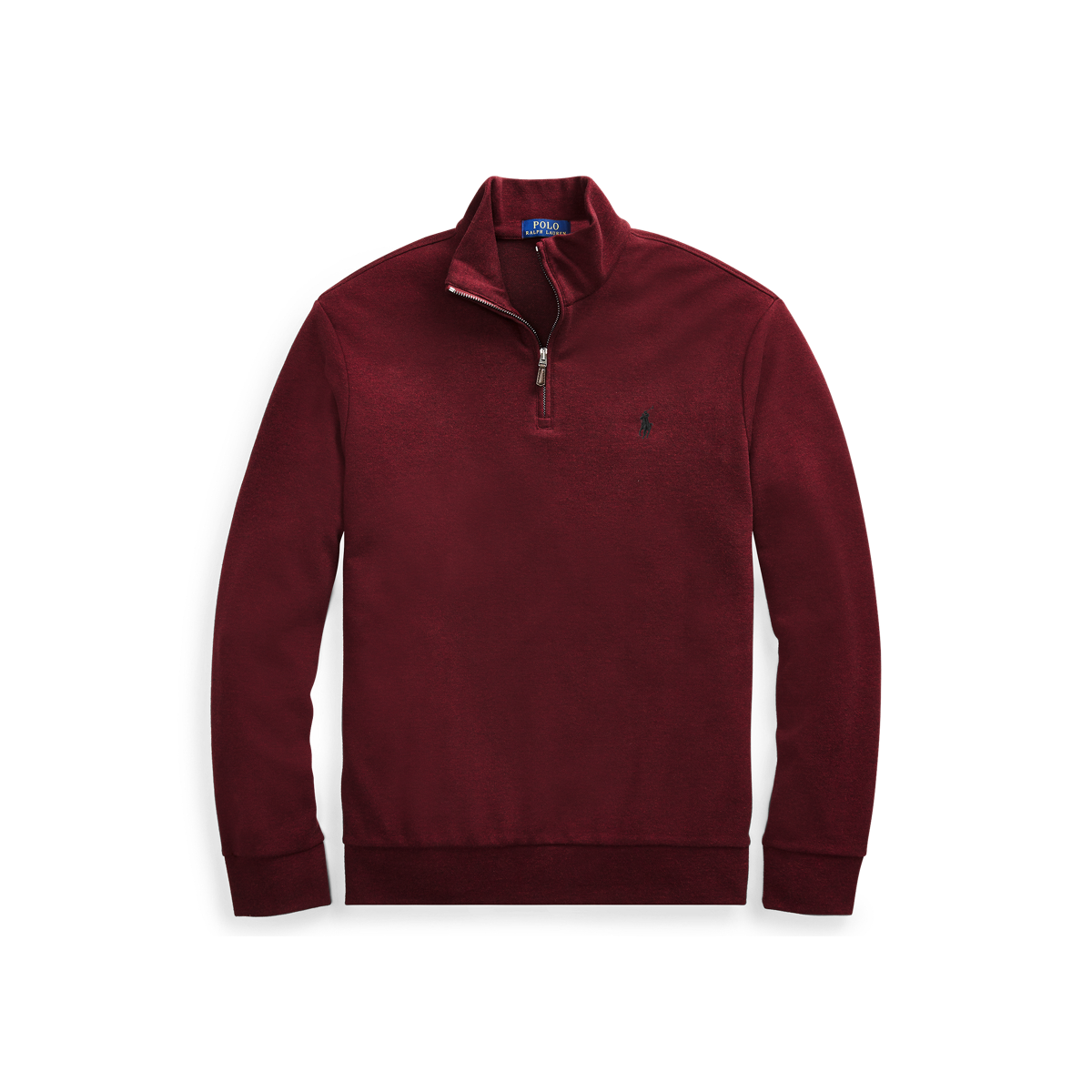 Double-Knit Half-Zip Pullover