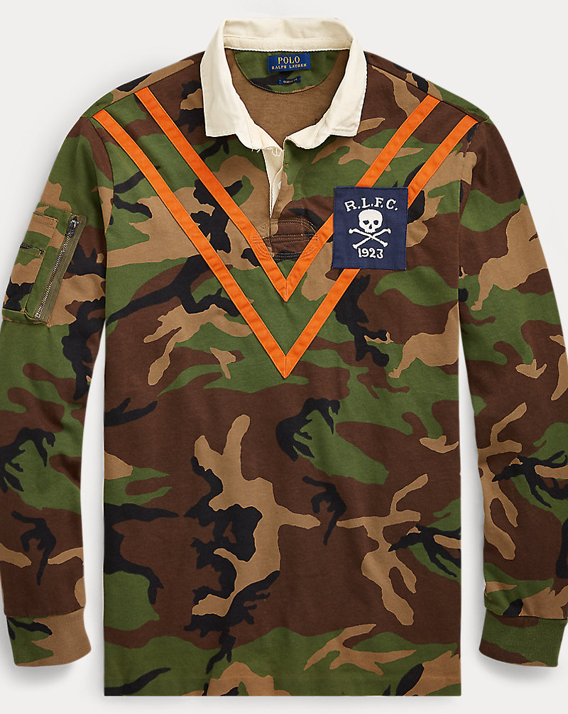 Classic Fit Camo Cotton Rugby Polo Ralph Lauren 1