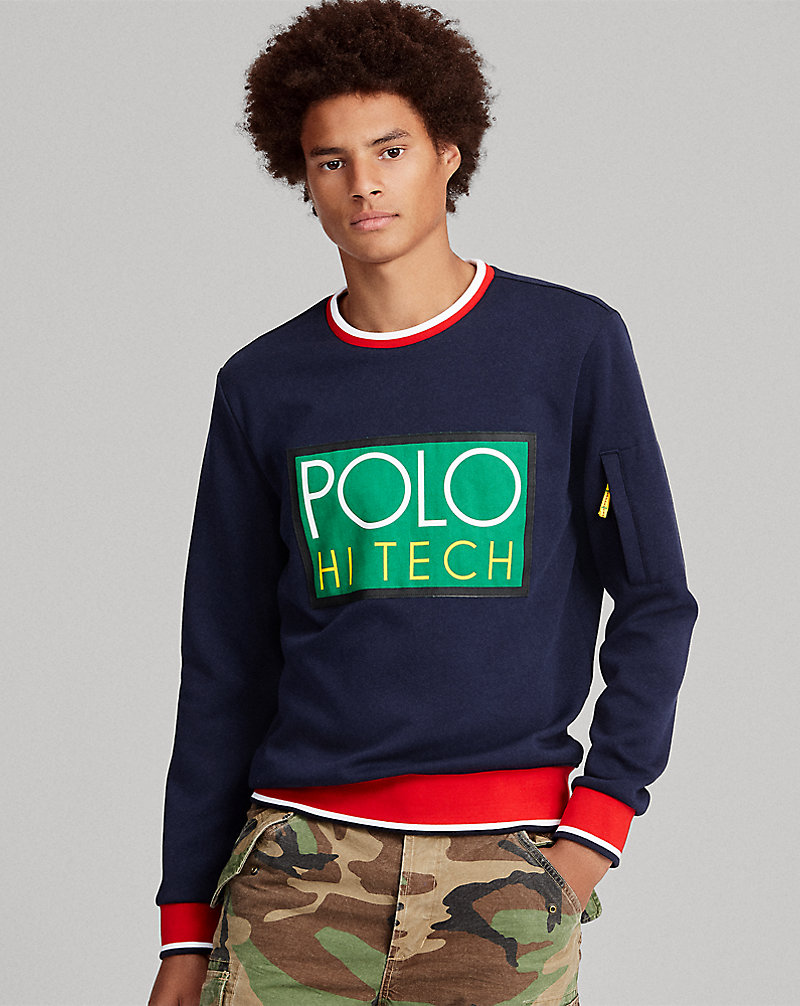 Hi Tech Double-Knit Sweatshirt Polo Ralph Lauren 1