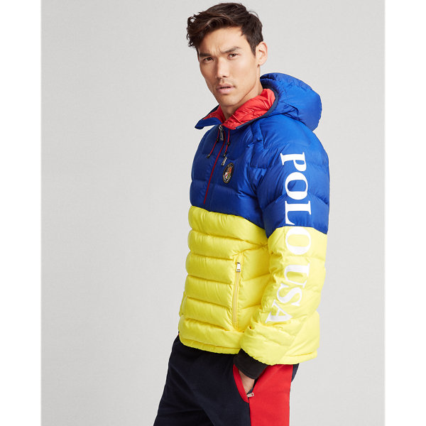 Hooded Down Pullover Polo Ralph Lauren 1