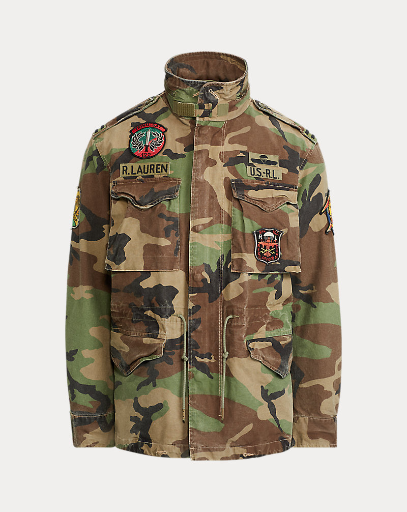 Giacca militare camouflage Polo Ralph Lauren 1