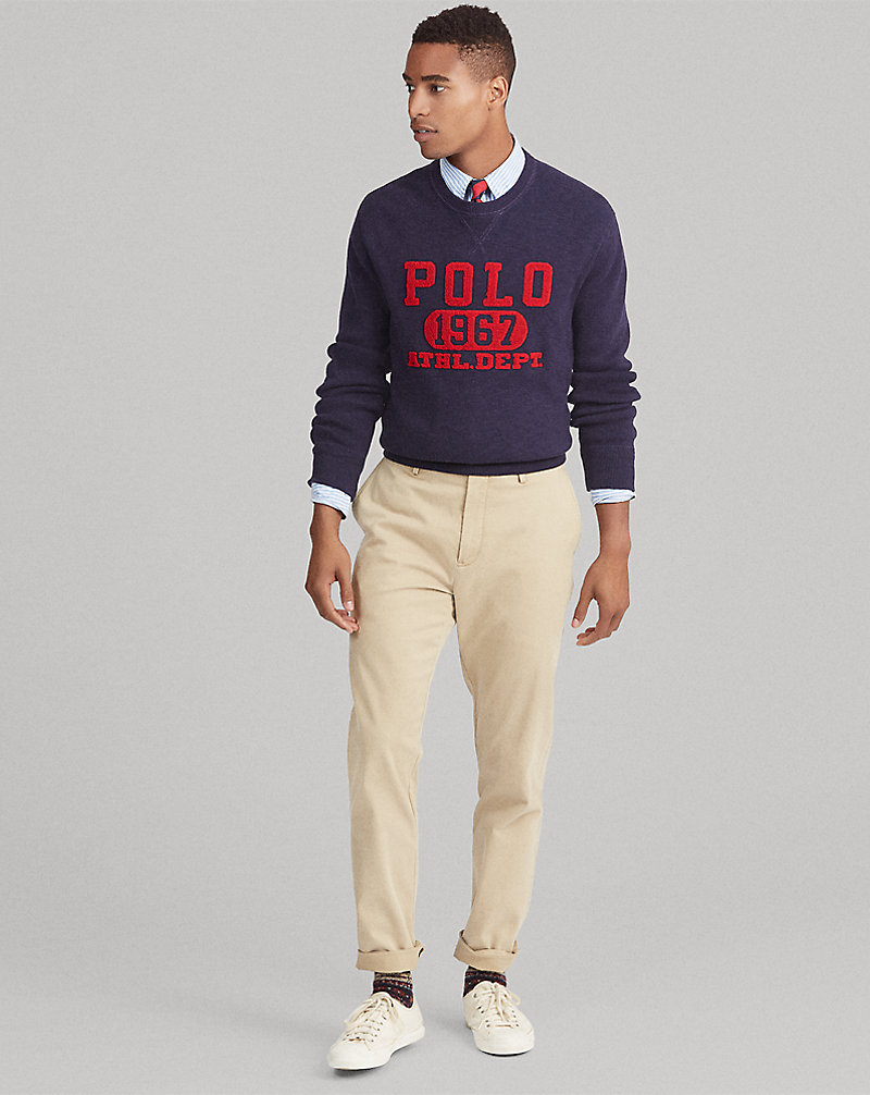 Pull graphique en coton Polo Ralph Lauren 1