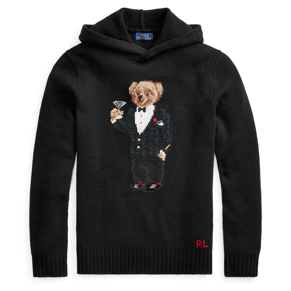 Martini Bear Hooded Jumper Polo Ralph Lauren 1