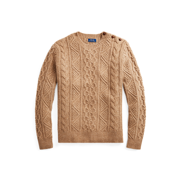 Cable-Knit Merino Wool Sweater Polo Ralph Lauren 1