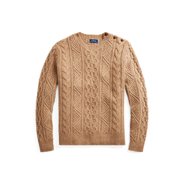 Cable-Knit Merino Wool Jumper Polo Ralph Lauren 1