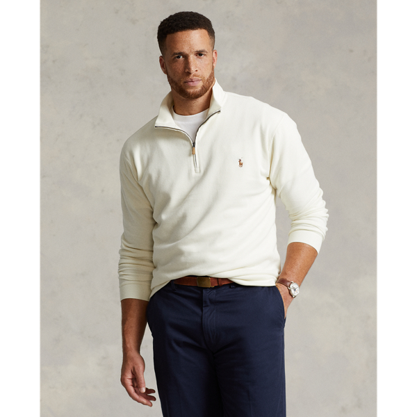 Estate-Rib Quarter-Zip Pullover Big & Tall 1