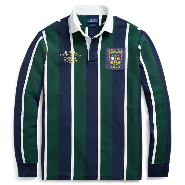 Classic Fit Cotton Rugby Shirt Big & Tall 1