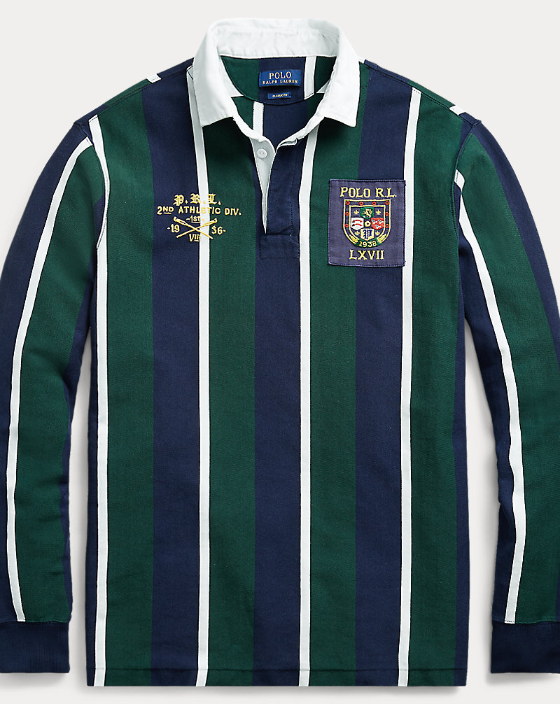 Classic Fit Cotton Rugby Shirt Big & Tall 1