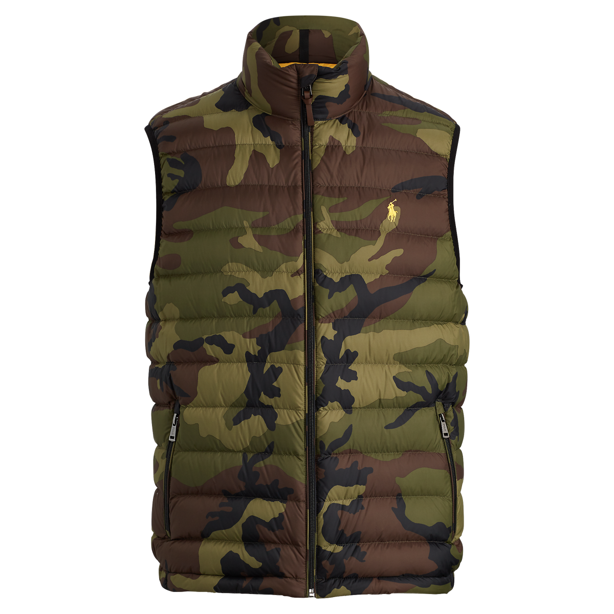 Polo camo sales puffer vest