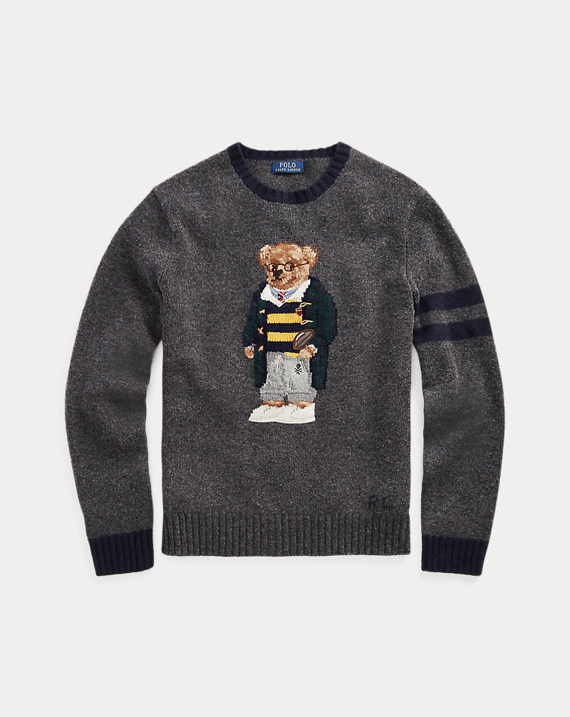 Polo Bear Wool Sweater Big & Tall 1