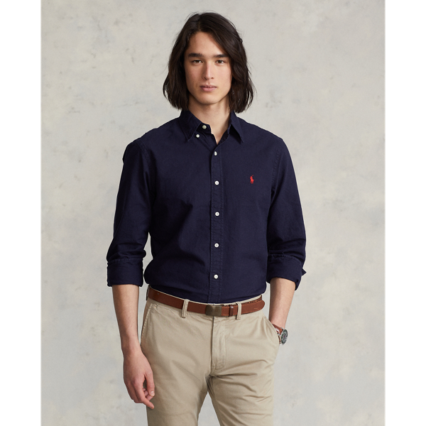 Classic Fit Garment Dyed Oxford Shirt