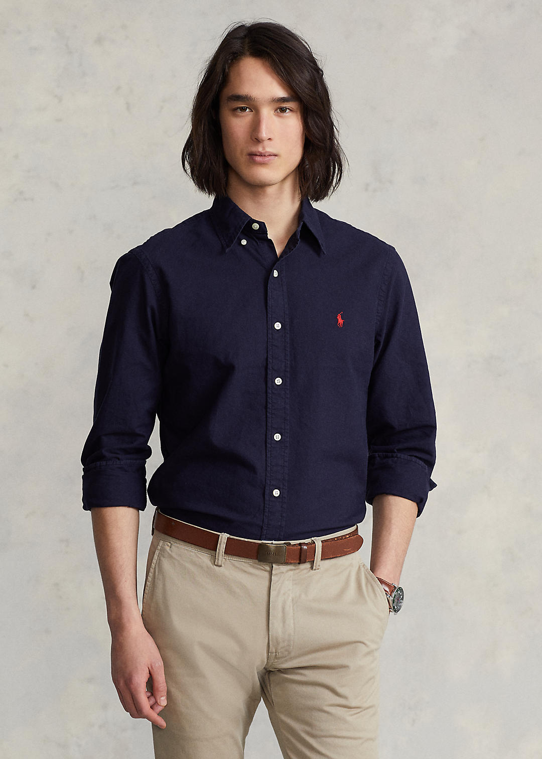 Polo Ralph Lauren Classic Fit Garment-Dyed Oxford Shirt 1