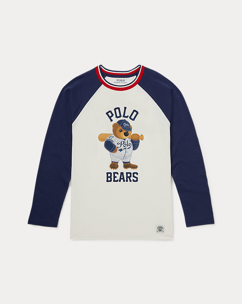 Baseball-T-Shirt mit Polo Bear JUNGEN 6-14 JAHRE 1