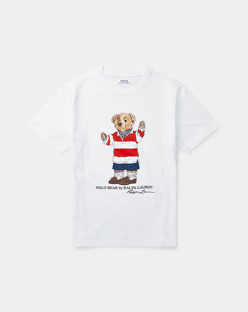 Camiseta de algodón con osito con polo de rugby NIÑOS 6-14 AÑOS 1