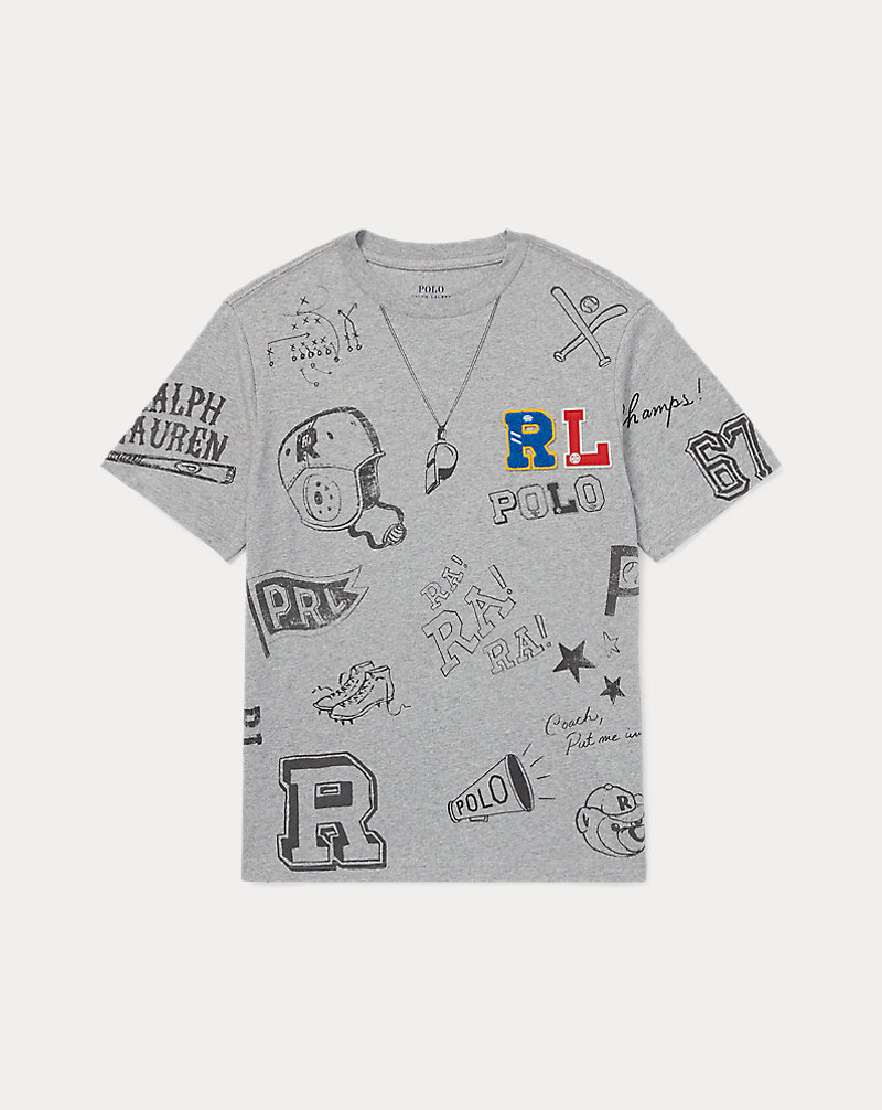 Cotton Jersey Graphic T-Shirt BOYS 6-14 YEARS 1