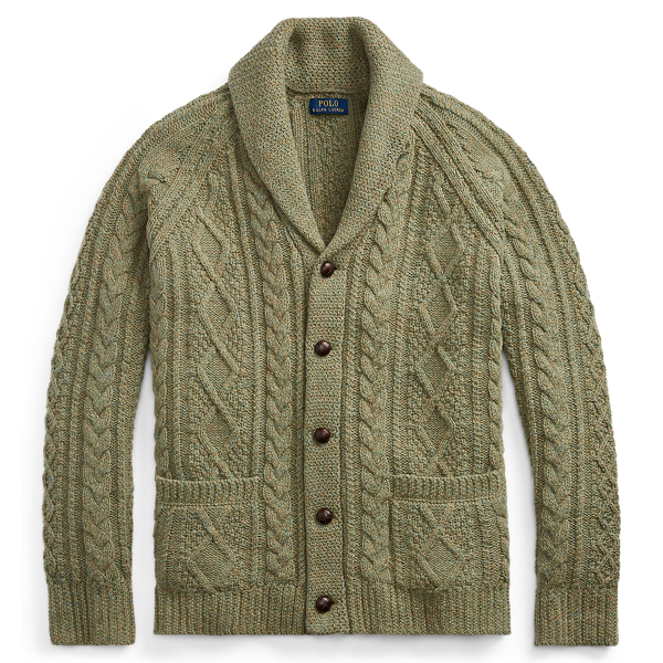 Cable Wool-Cashmere Cardigan Polo Ralph Lauren 1