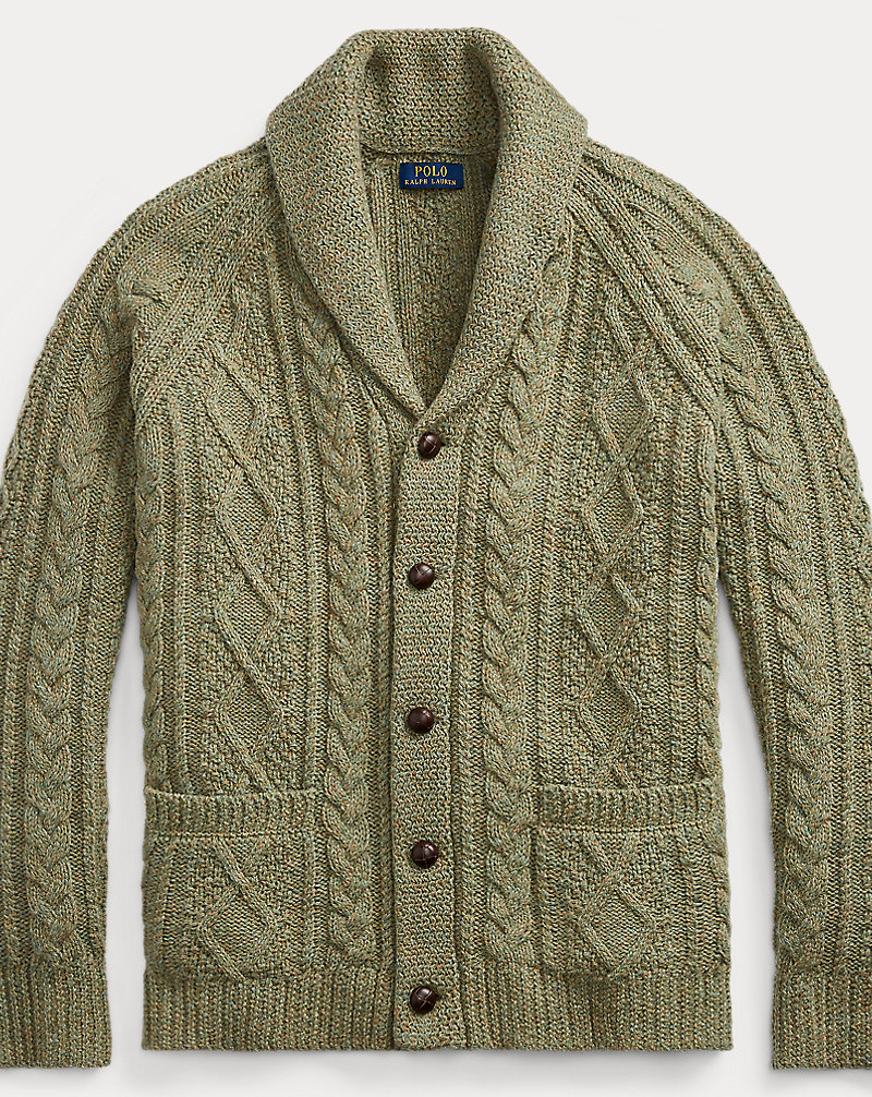Cable Wool-Cashmere Cardigan Polo Ralph Lauren 1