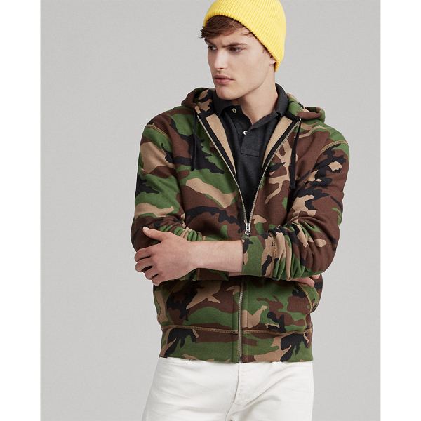 Polo ralph store lauren camo sweatshirt
