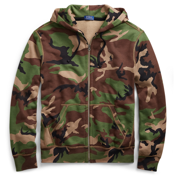 Camo Cotton-Blend Hoodie Polo Ralph Lauren 1