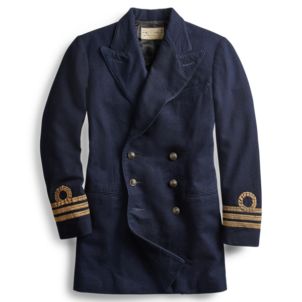 Cotton Wool Admiral Jacket for Women Ralph Lauren TR