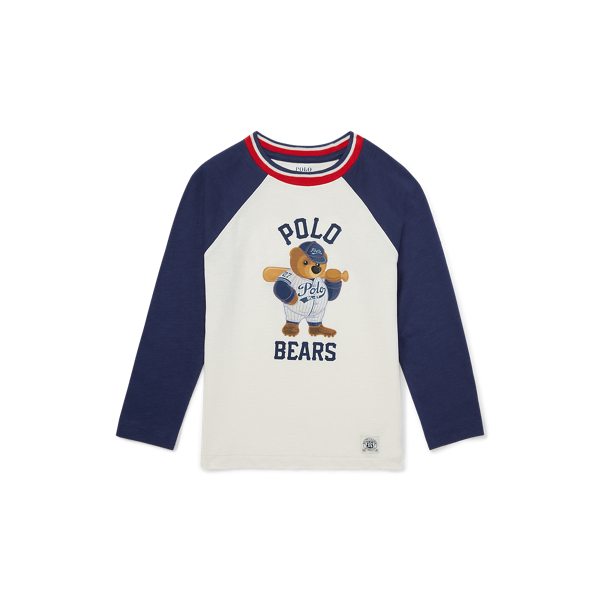 Polo Bear Baseball T-Shirt BOYS 1.5-6 YEARS 1