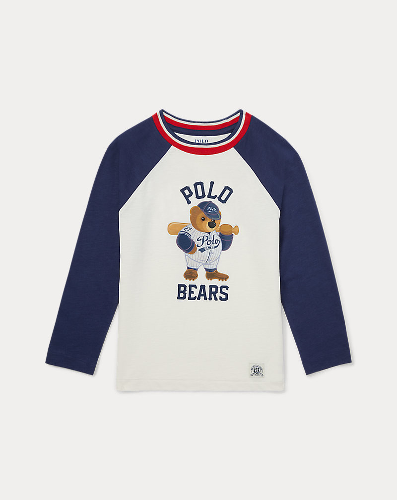 Polo Bear Baseball T-Shirt BOYS 1.5-6 YEARS 1