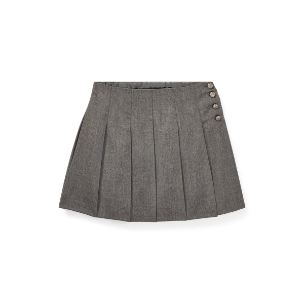 Pleated Wool Skirt GIRLS 7-14 YEARS 1