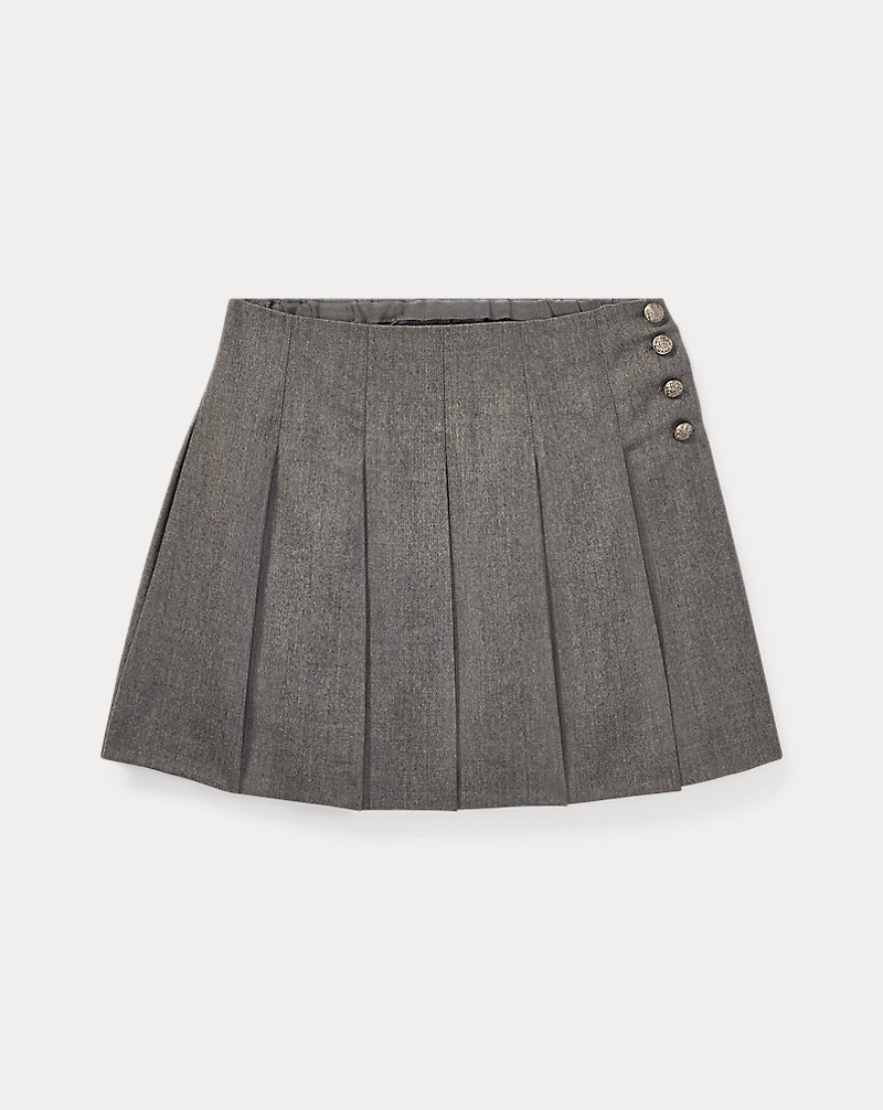 Pleated Wool Skirt GIRLS 7-14 YEARS 1