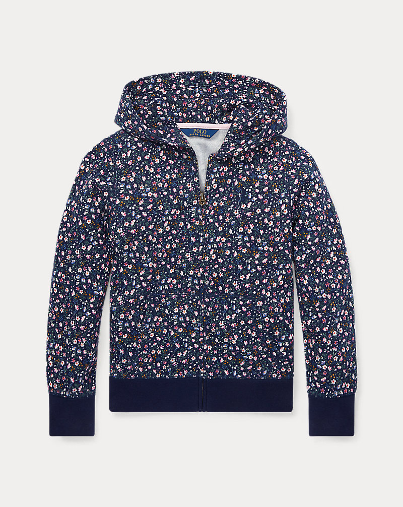 Floral Cotton Terry Hoodie GIRLS 7-14 YEARS 1