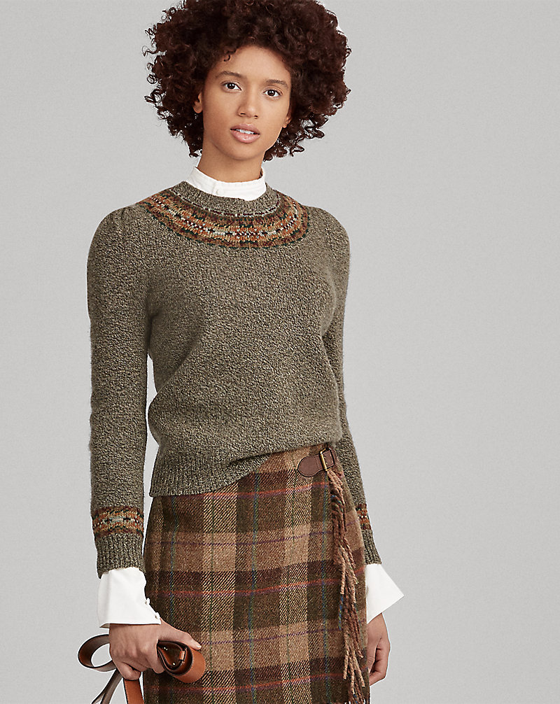 Fair Isle Wool-Blend Sweater Polo Ralph Lauren 1
