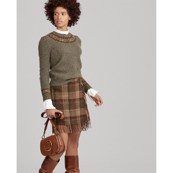 Gonna scozzese hotsell ralph lauren