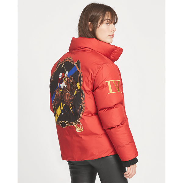 Embroidered Down Jacket Polo Ralph Lauren 1