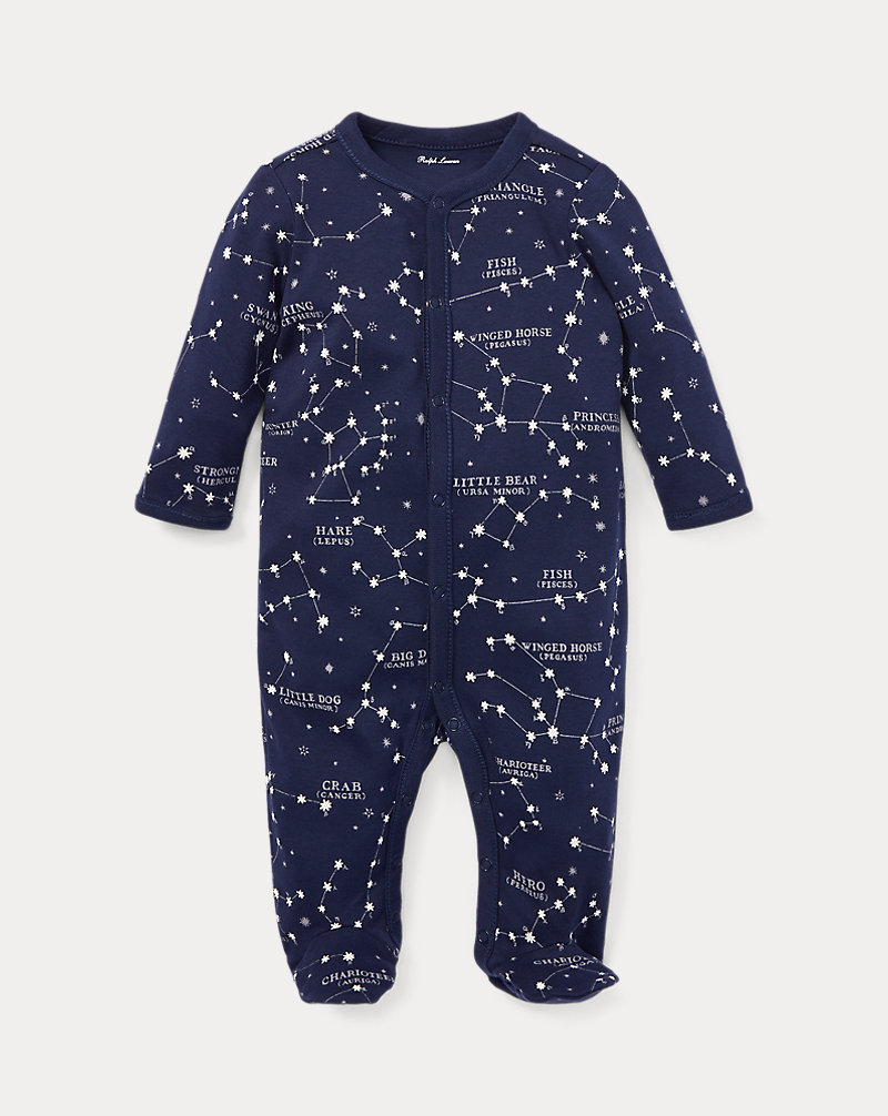 Constellation Cotton Coverall Baby Boy 1