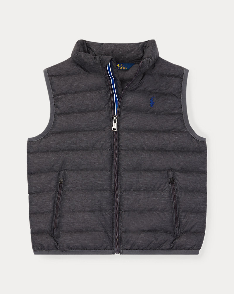 Packable Quilted Down Vest BOYS 1.5-6 YEARS 1