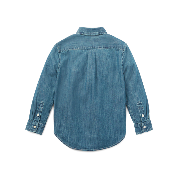 Boys 2-7 Cotton Denim Shirt 6