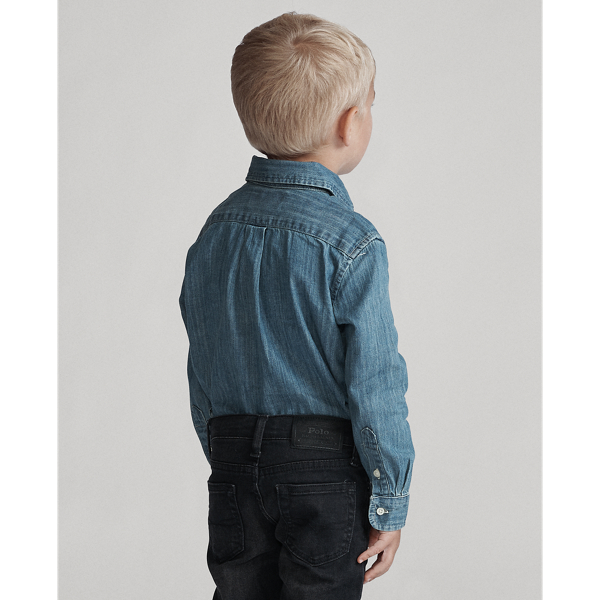 Boys 2-7 Cotton Denim Shirt 5