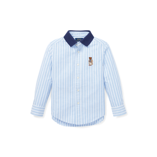 Polo Bear Cotton Oxford Shirt BOYS 1.5-6 YEARS 1