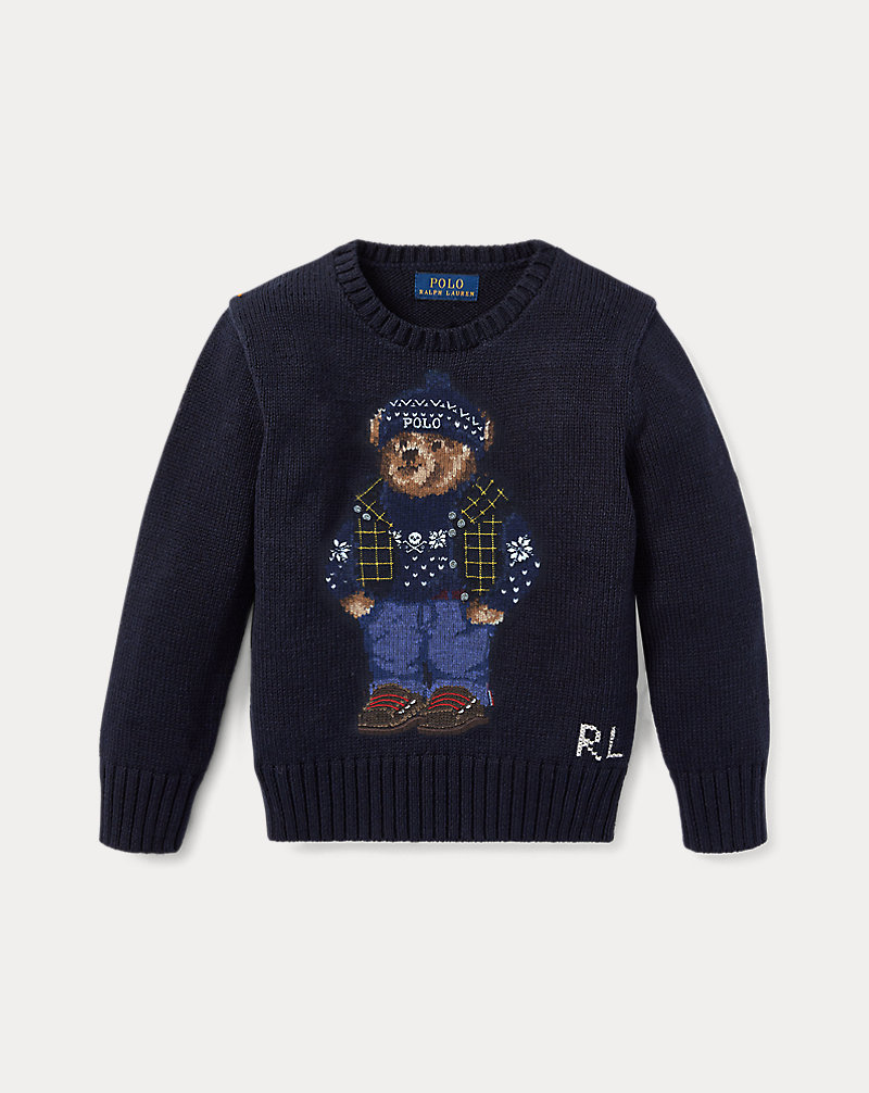 Polo Bear Cotton-Wool Jumper BOYS 1.5-6 YEARS 1