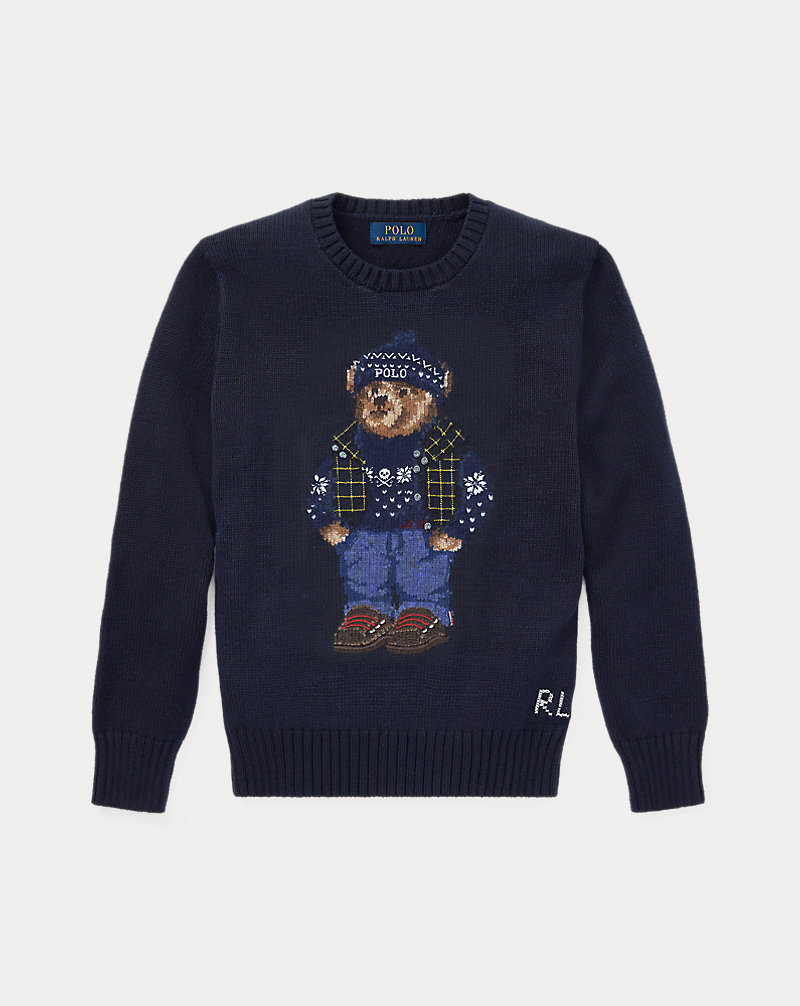 Polo Bear Cotton-Wool Sweater BOYS 6-14 YEARS 1