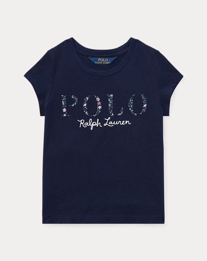 Camiseta Polo de tejido jersey y estampado de flores NIÑAS DE 1½ A 6½ AÑOS 1