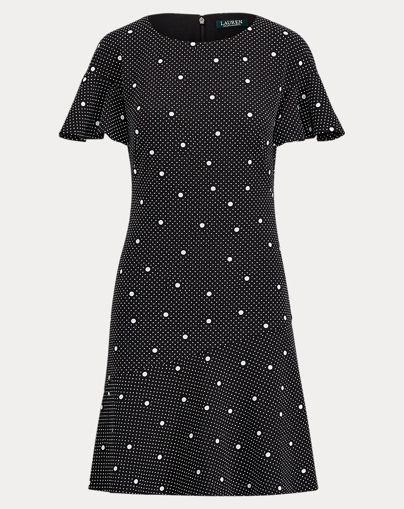 Print Fit-and-Flare Dress Lauren 1