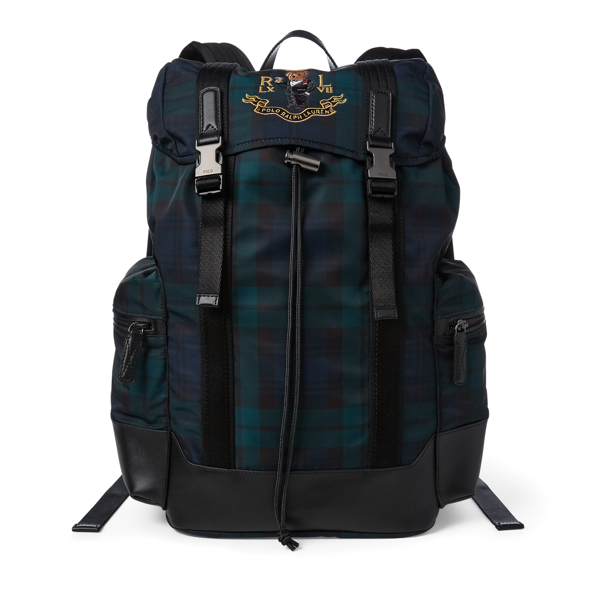 Polo Bear Tartan Backpack