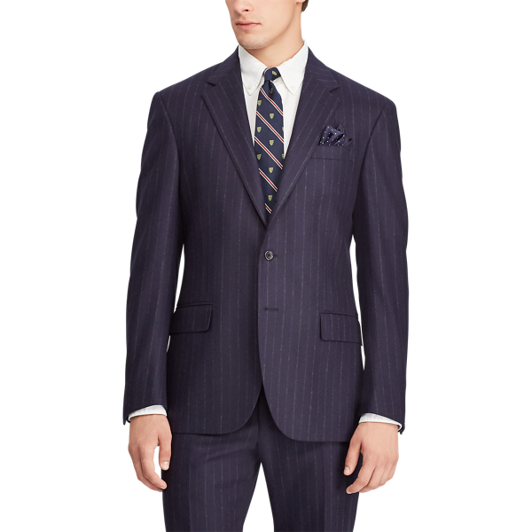 Traje de franela de rayas anchas Polo para hombre Ralph Lauren ES