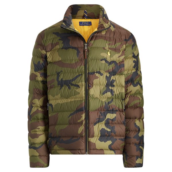 Camo Packable Down Jacket Big & Tall 1